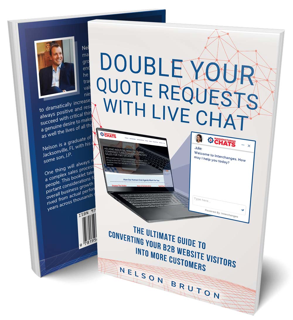 Double Your Quote Requests With Live Chat Ebook